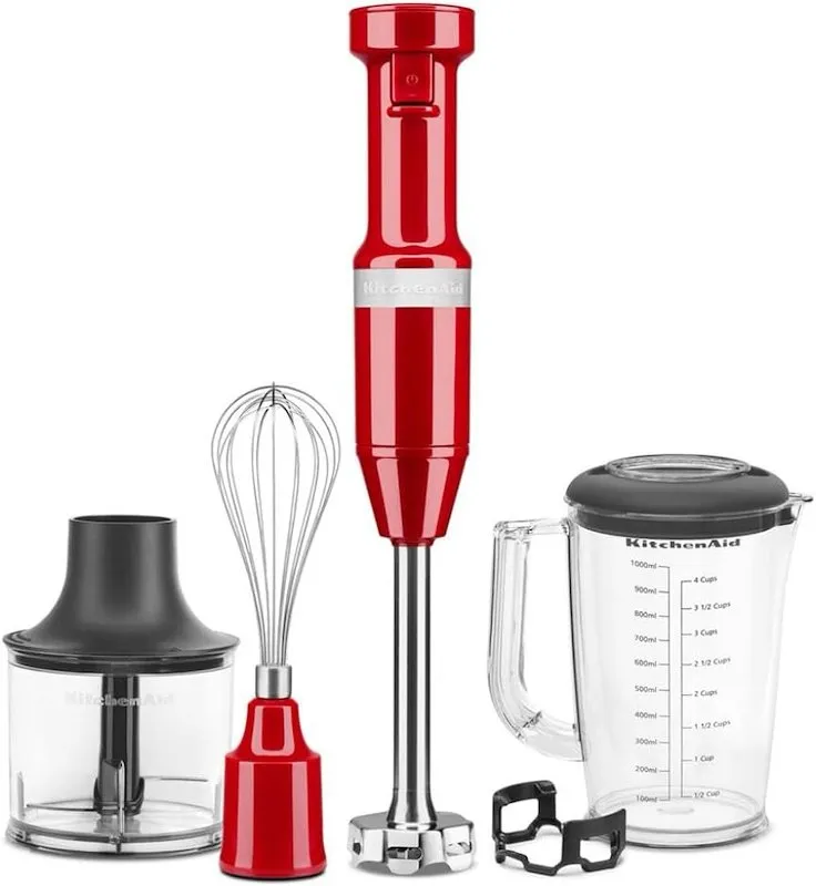KitchenAid Frullatore a immersione 5KHBV83EER Rosso Imperiale - immagine 1