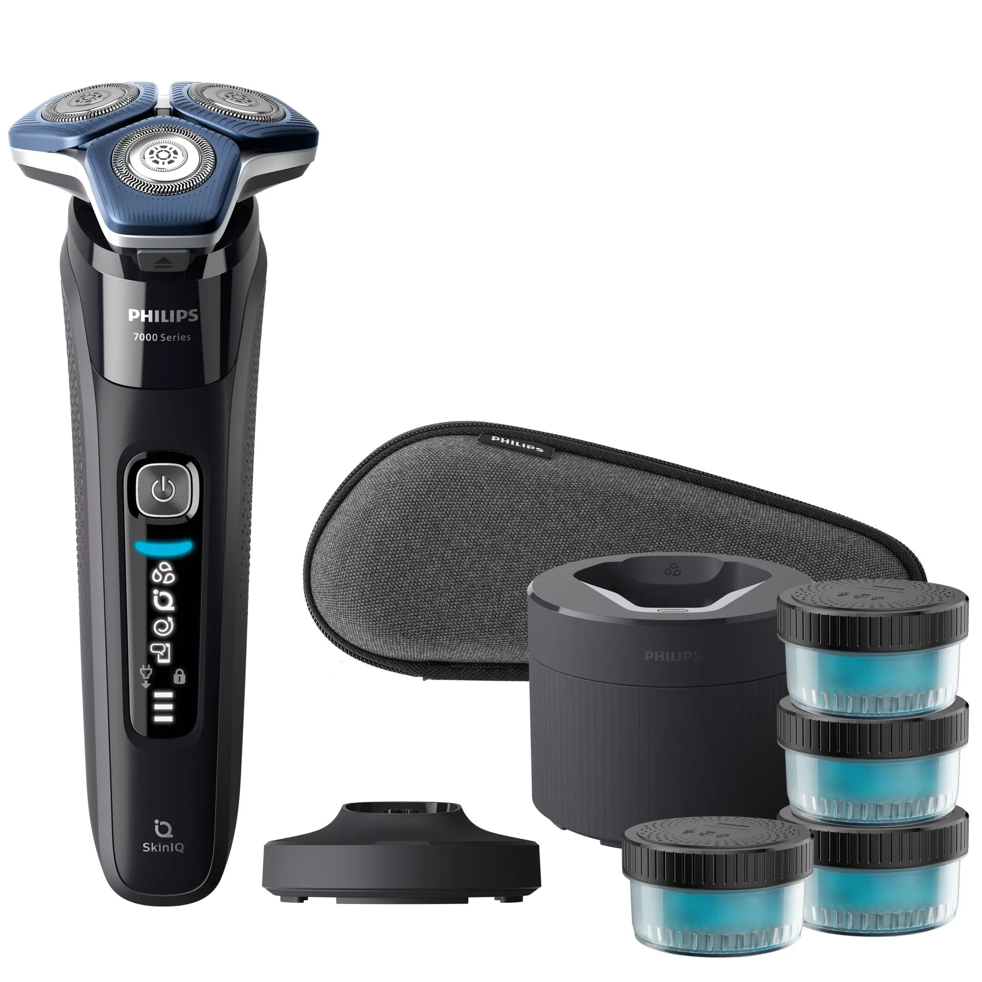 Philips Rasoio Elettrico Special Kit Rasoio 7000 + Rasoio Oneblade - immagine 1