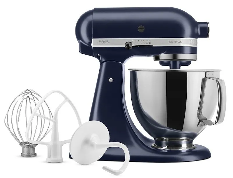 KitchenAid Impastatrice Planetaria 4,7L Artisan 5ksm125eib Ink Blue - immagine 1