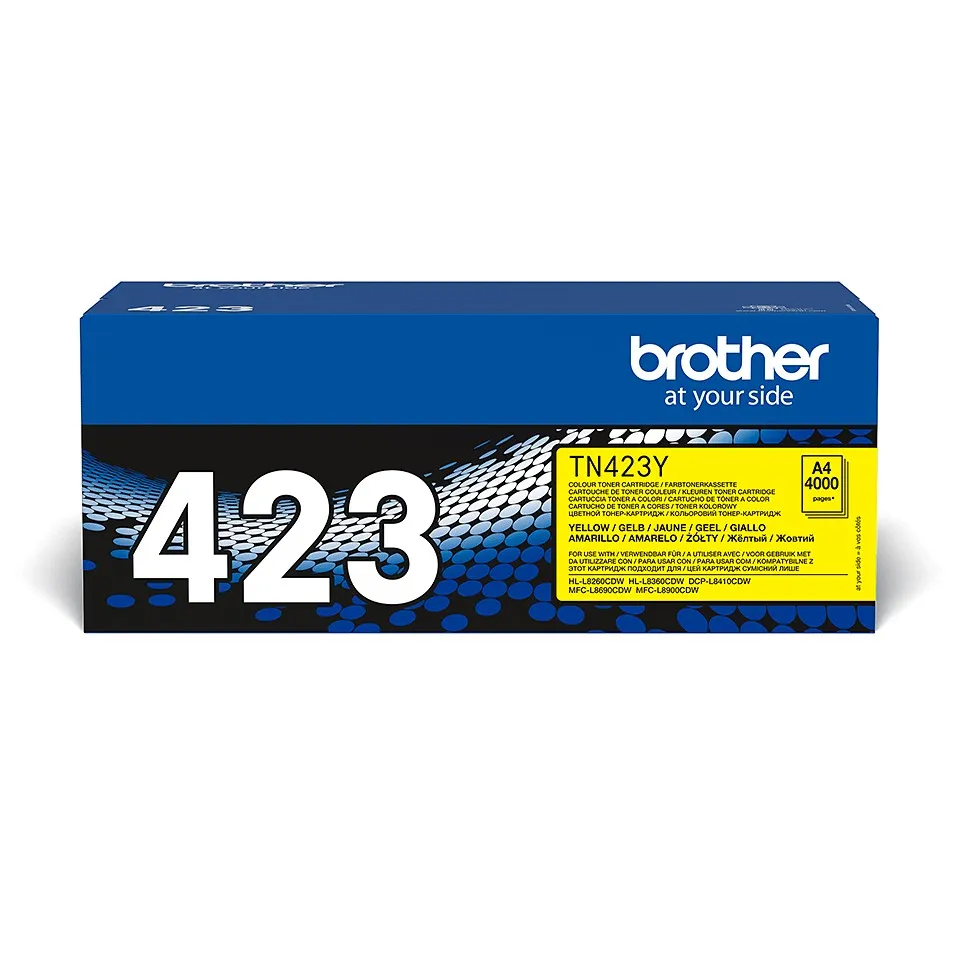 Toner Brother Tn423Y Giallo Per Hl L8260Cdw/Dcp L8410Cdw - immagine 1