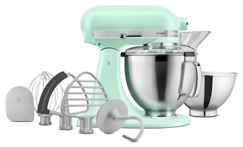 KitchenAid Impastatrice Planetaria 4,7L Artisan 5ksm195psesd Verde Menta - immagine 1