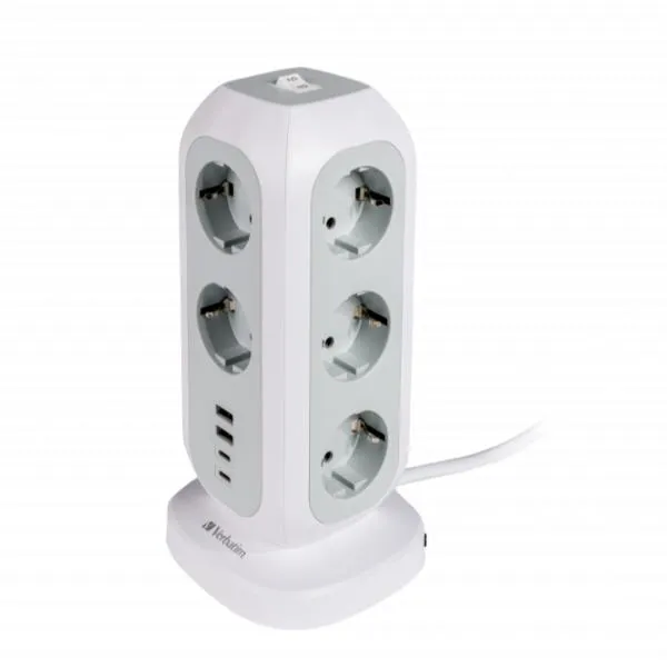 Verbatim Eu Tower Multipresa EUTP-01 11XAC 49547 - immagine 1