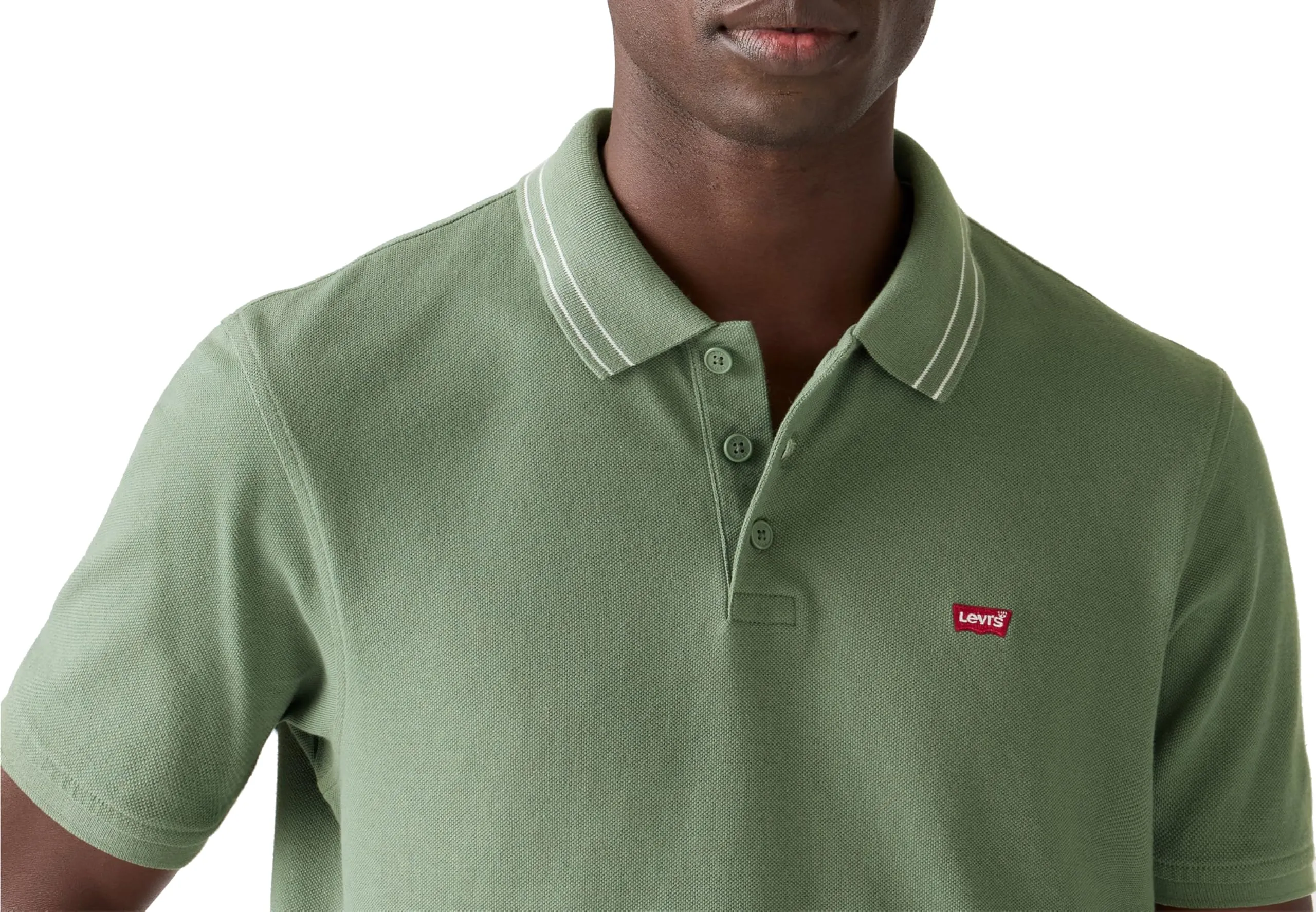 Levi's Levis HM Polo da Uomo, Vine Tipping Stripe, S - immagine 4