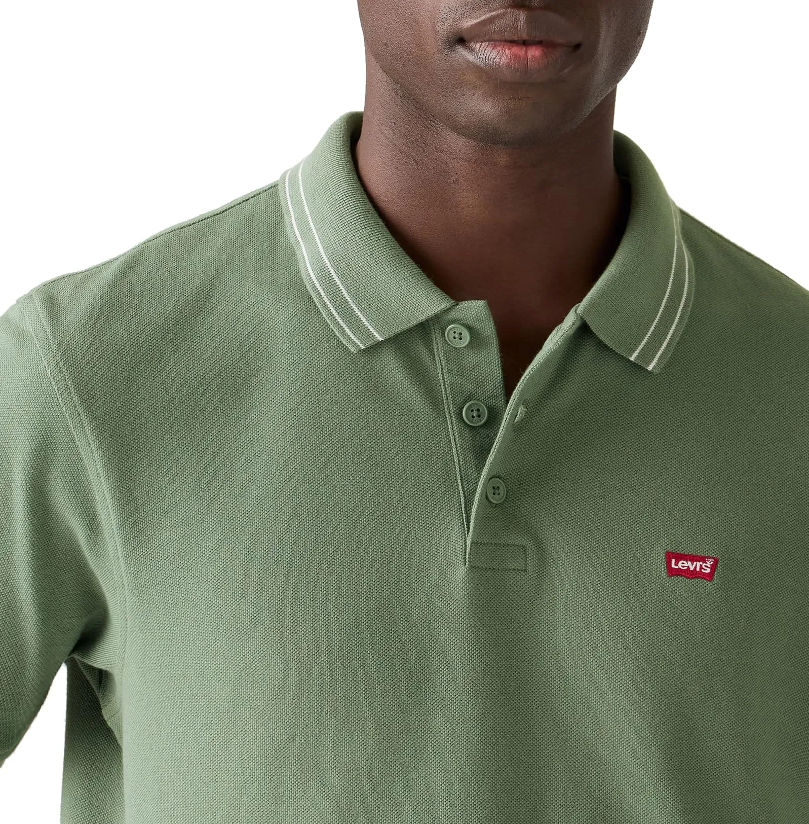 Levi's Levis HM Polo da Uomo, Vine Tipping Stripe, S - immagine 7