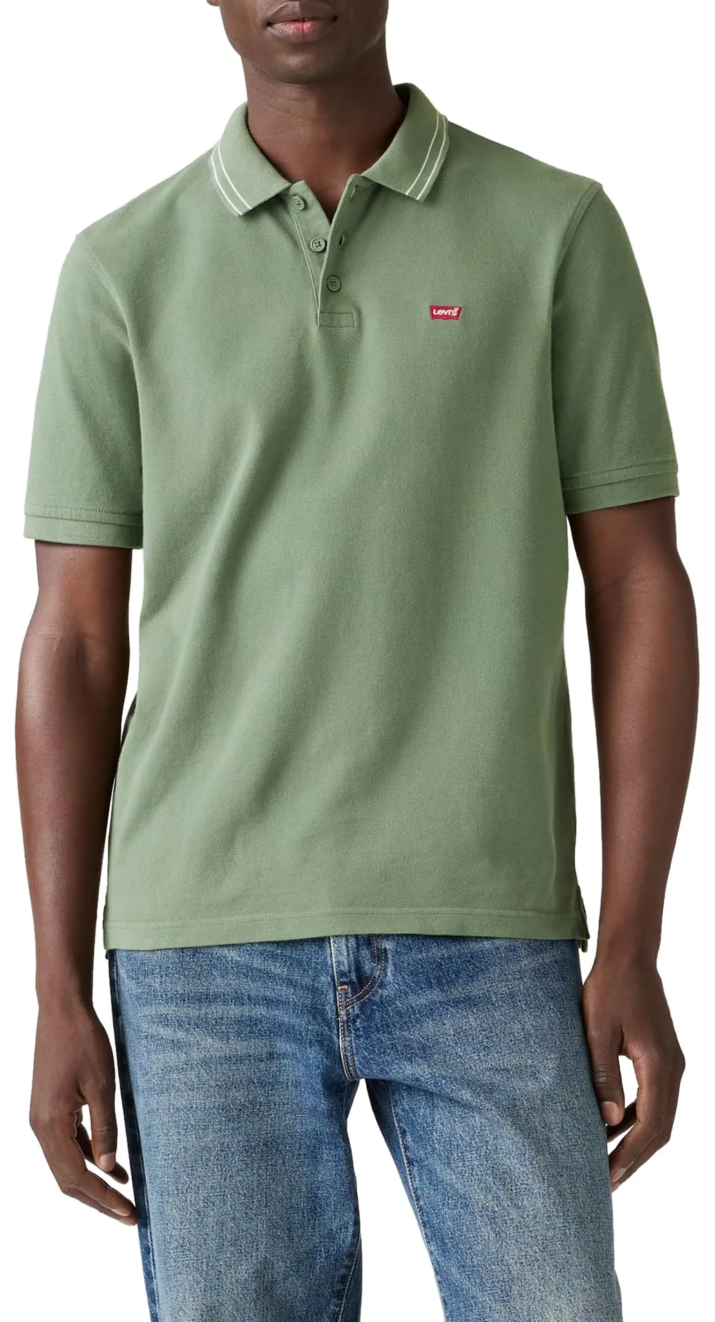 Levi's Levis HM Polo da Uomo, Vine Tipping Stripe, S - immagine 8
