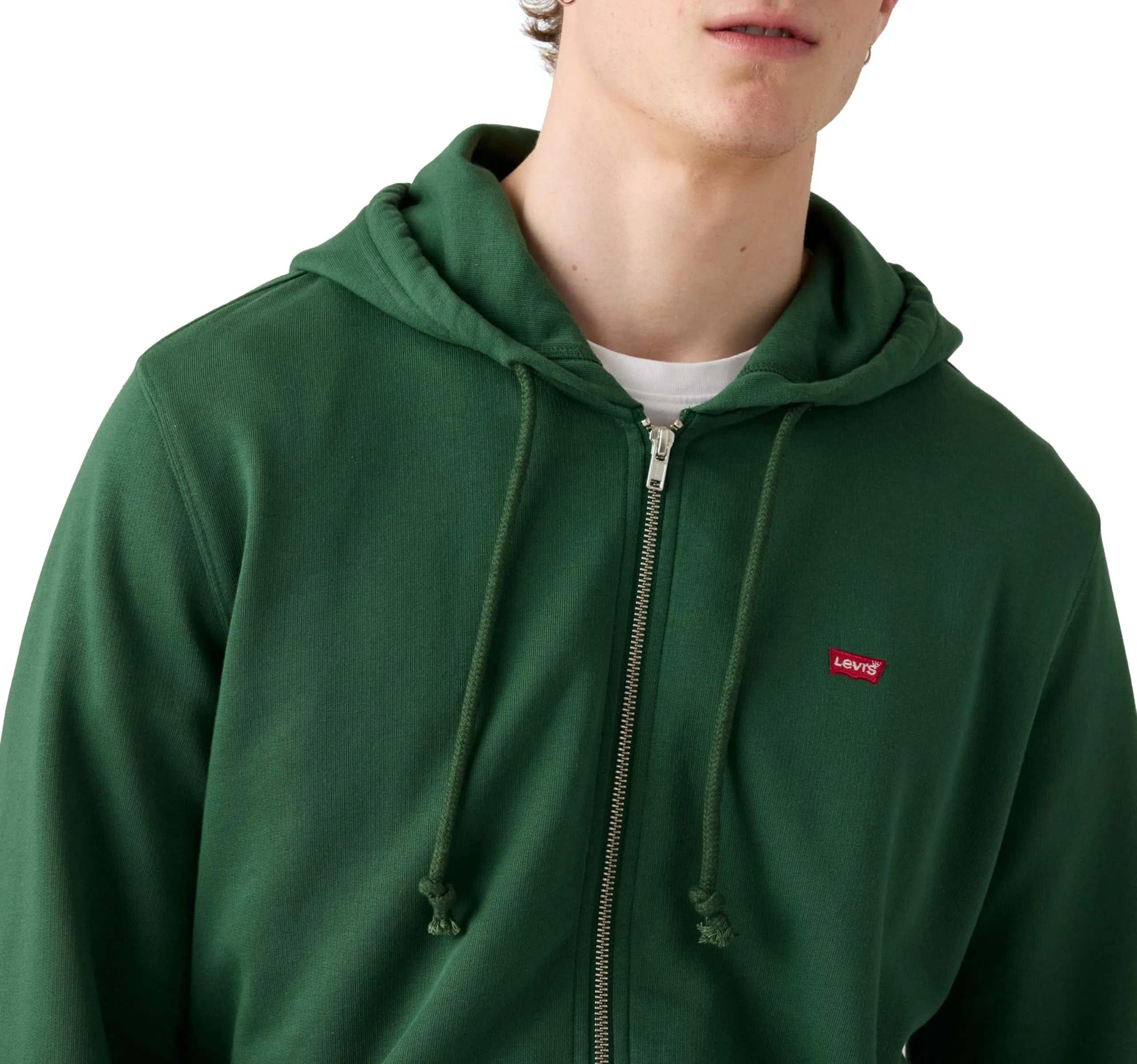 Levi's The Original HM Zip Up Dark Green, Verde Scuro, S - immagine 4