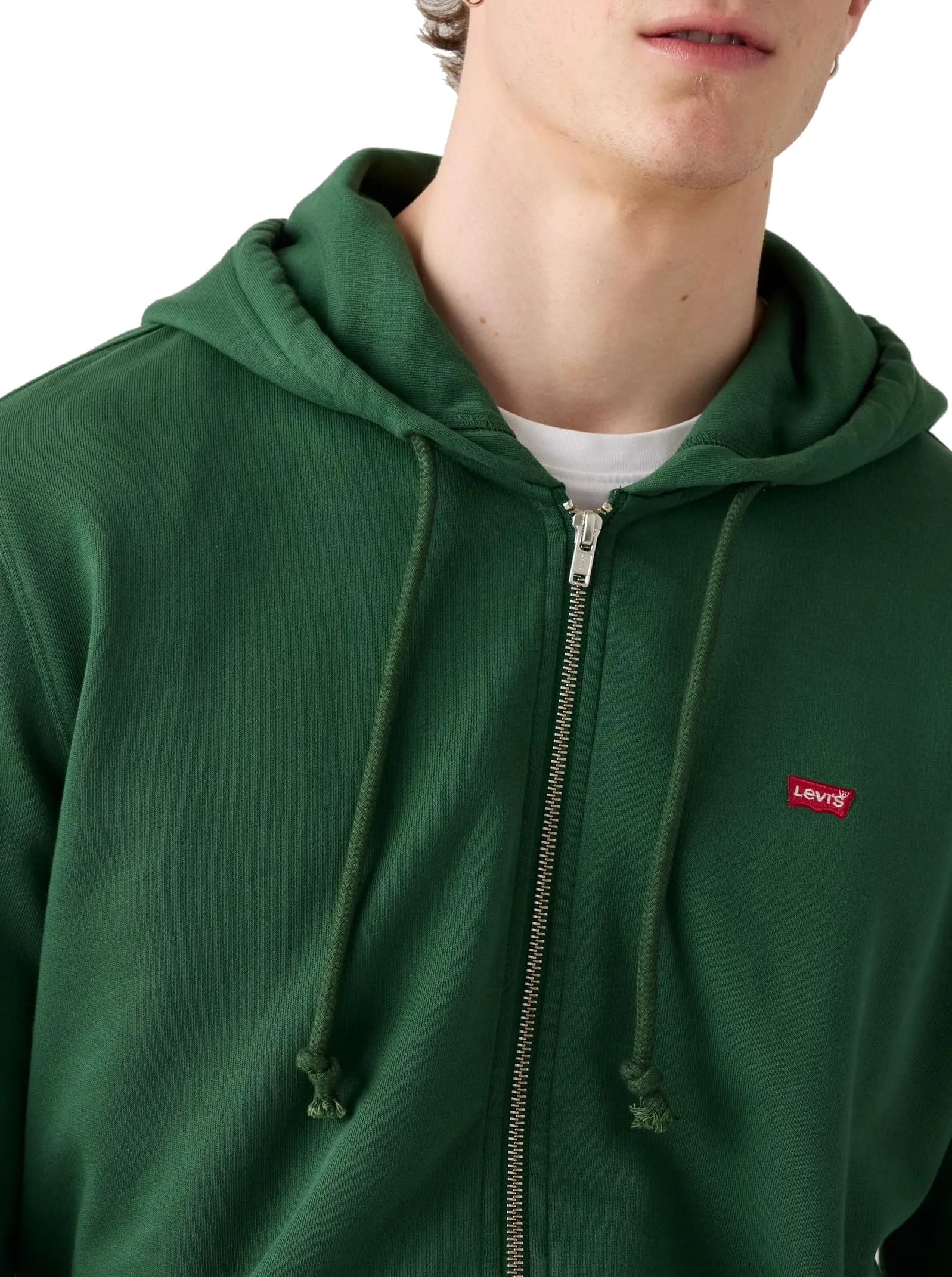 Levi's The Original HM Zip Up Dark Green, Verde Scuro, S - immagine 8