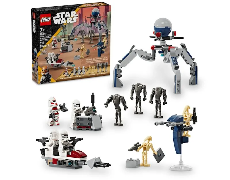 Lego® Star Wars Battle Pack Clone Trooper e Battle Droid 75372 - immagine 1