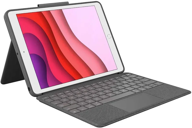LOGITECH - Combo Touch iPad 7a gen - Grigio - immagine 1