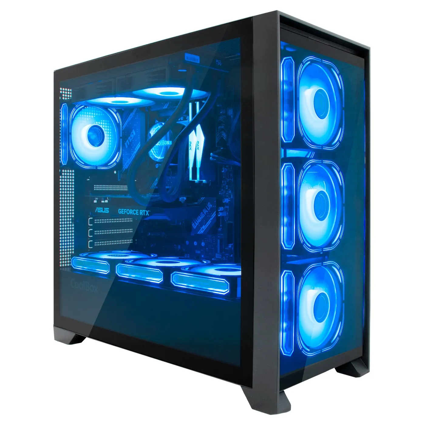CoolBox COO-PACK-GMNG computer case Desktop Nero 750 W - immagine 1