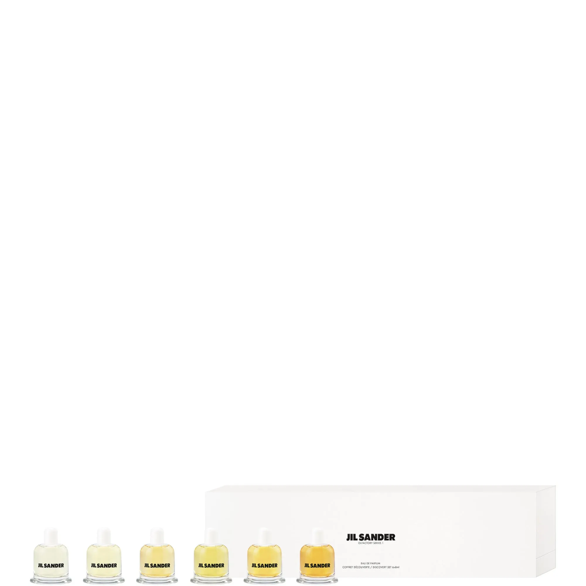 Jil Sander Jil Sander Olfactory Series 1 Discovery Set 6x8ml - 8 ML X 6 - immagine 1