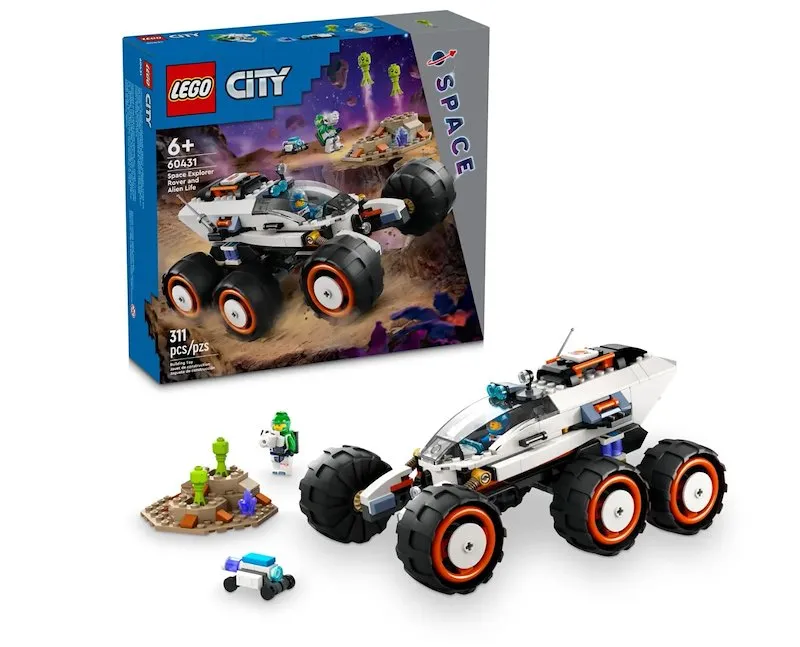 Lego® City Rover esploratore spaziale e vita aliena 60431 - immagine 1