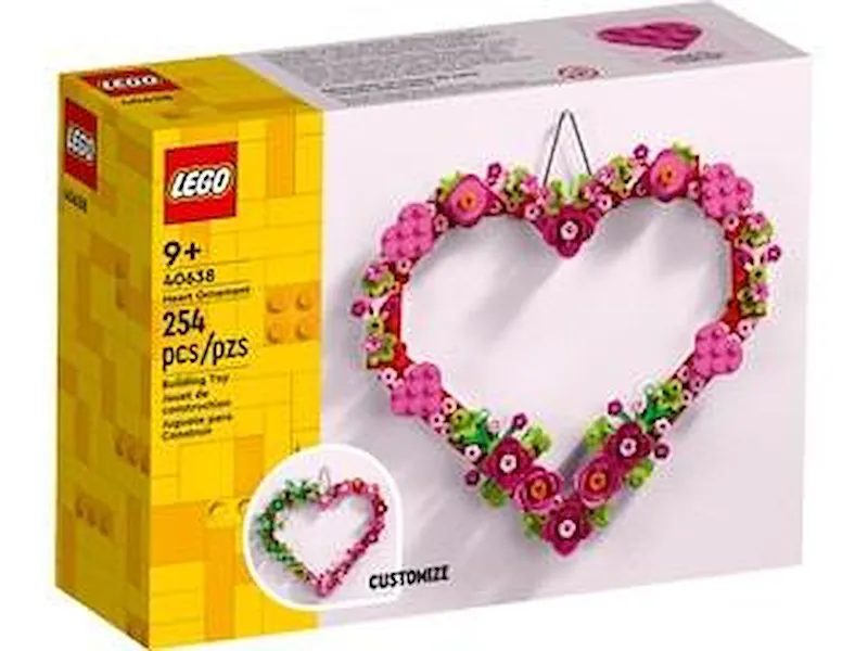 Lego® Cuore Ornamentale - 40638 - immagine 1