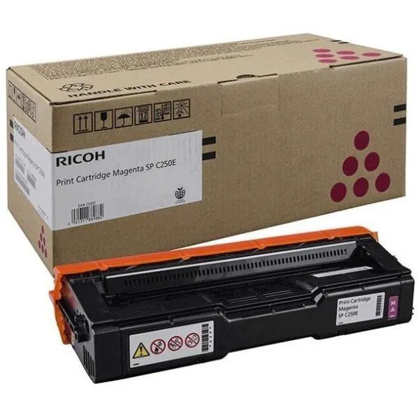 Ricoh Toner Magenta SPC250DN-SF Durata 1600 Type SPC250E 407545 - immagine 1