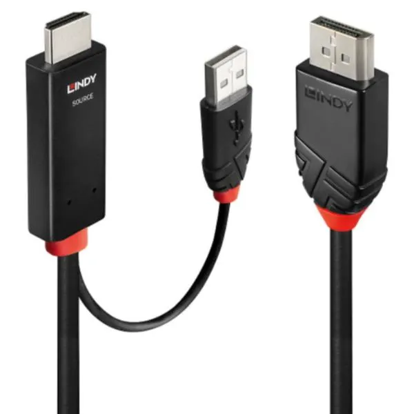 Lindy Cavo Hdmi A Displayport 2M 41499 - immagine 1