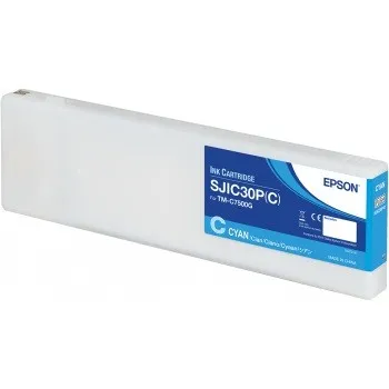 Cartuccia d'inchiostro originale Epson SJIC30P(C) ciano - C33S020640 - immagine 1