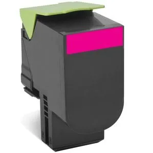 ORIGINALE Lexmark toner magenta 802XM 80C2XM0 4000 pagine cartuccia di stampa riutilizzabile - immagine 1