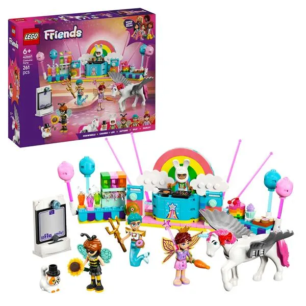 Lego Party In Costume Con Unicorno E Fatina 42661 - immagine 1