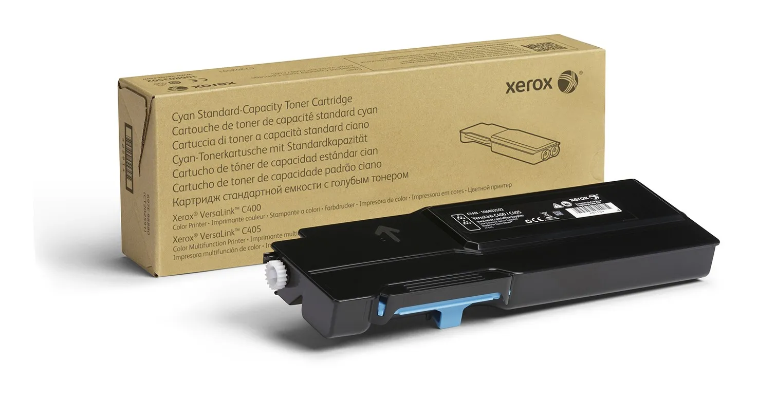 ORIGINALE Xerox toner ciano 106R03502 VersaLink C400 2500 pagine - immagine 1
