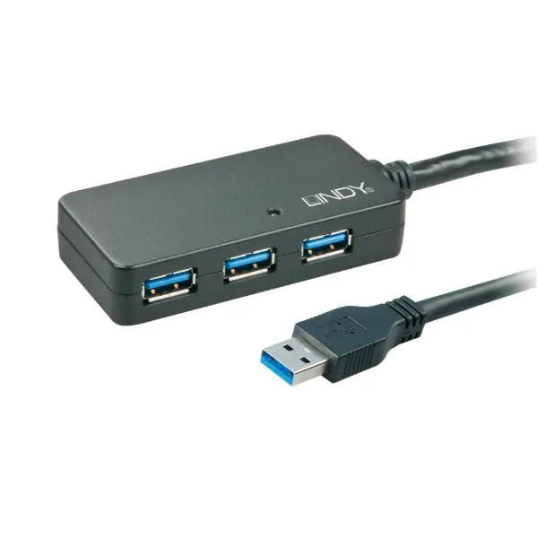 Lindy Prolunga Attiva USB 3.0 10 M 43159 - immagine 1