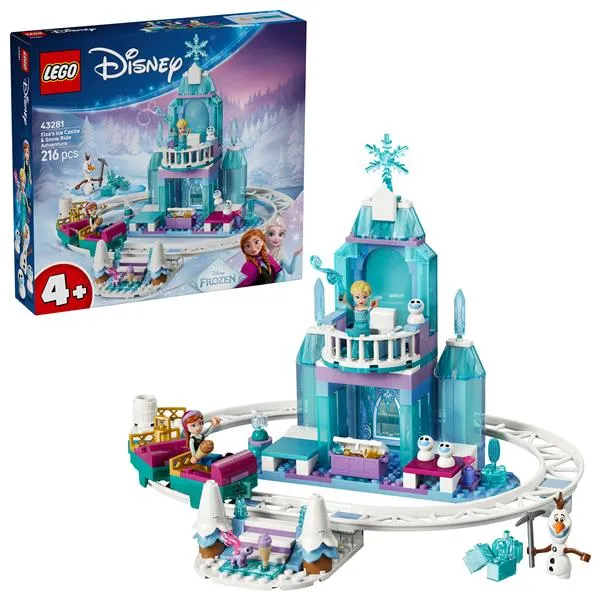 Lego Castello Di Ghiaccio Elsa E Avventura Sulla Neve 43281 - immagine 1