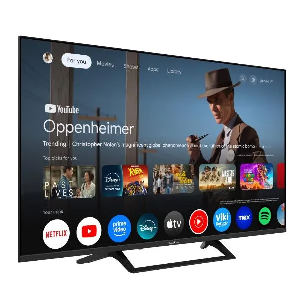 Smart Tech 43 UHD 4K Google TV QLED Tivusat 43QG06V - immagine 1