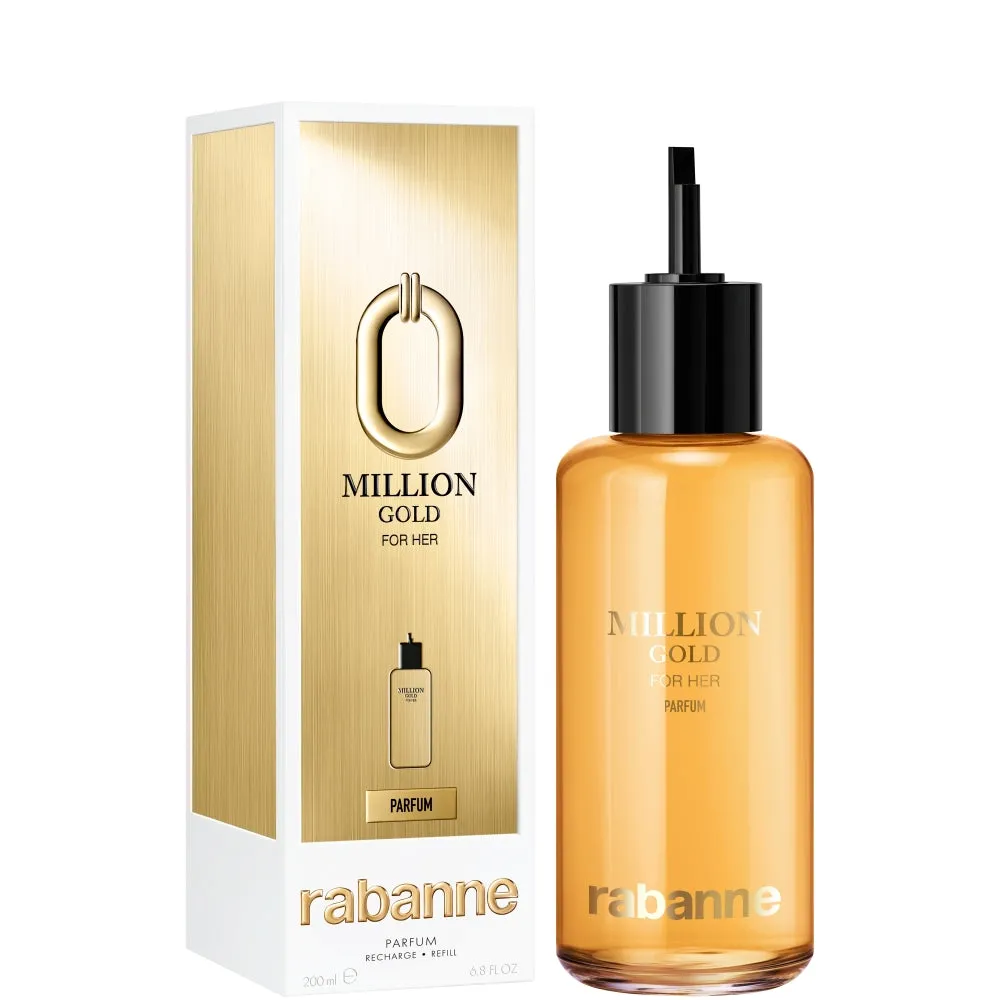 Rabanne Rabanne Million Gold For Her Parfum - 200 ML Ricarica - immagine 1