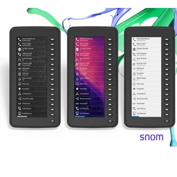 Snom Expansion Module USB For D7XX Phones With USB Port High-Resolution Colour Display (6.8 ) 48(16) Programmable Keys(sostituisce D7 COD.4011 00004467 - immagine 1