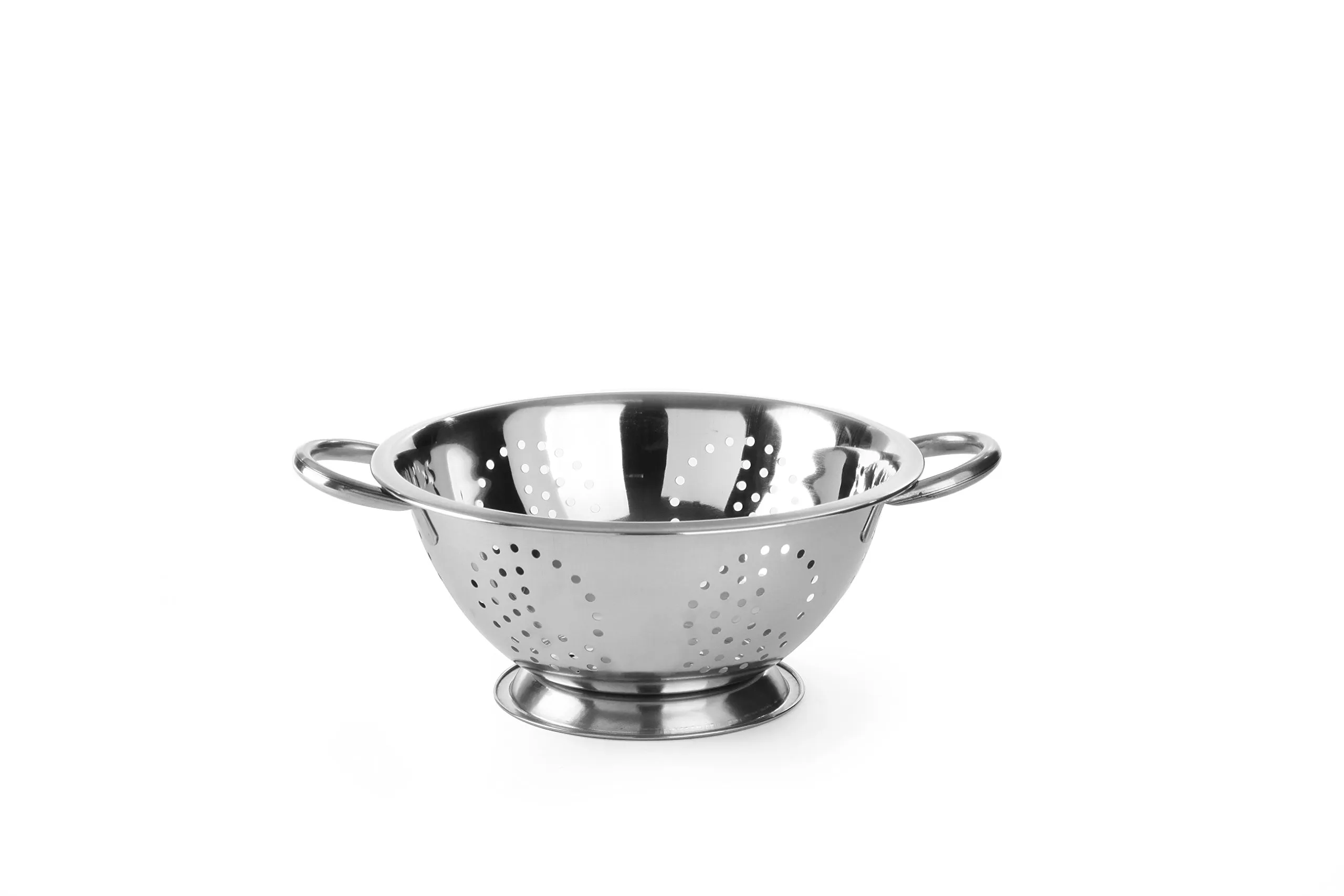 HENDI 535103 Colino Kitchen Line Con 2 Manici, Argento, 240 x 110 mm - immagine 2
