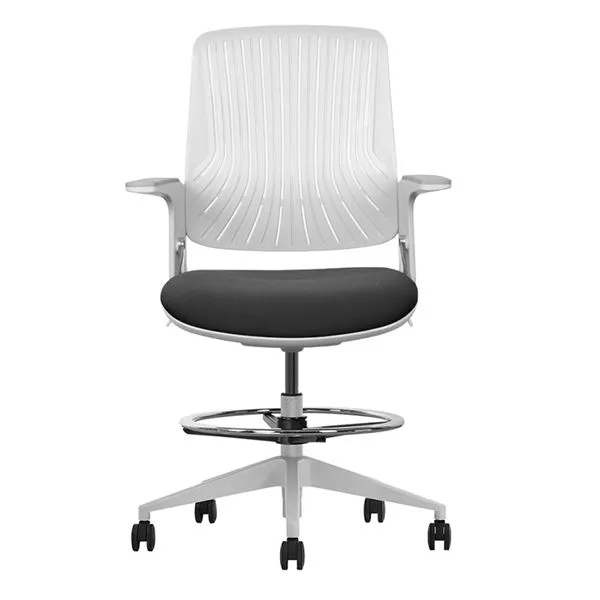 Sedia da ufficio Cromad Elevare Pro - Pistone a gas - Schienale ergonomico - Inclinazione regolabile - Estrema resistenza all'usura - Base robusta - Ruote silenziose - immagine 1