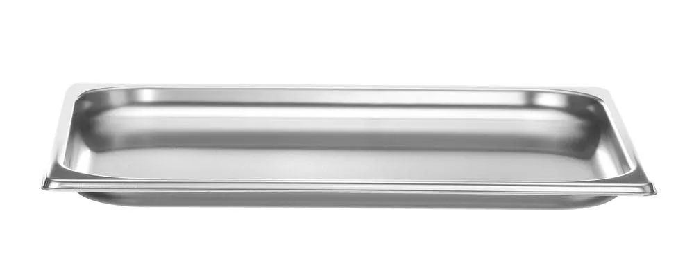HENDI Contenitore Gastronorm, GN 2/3, resistenza termica -40 °C a 300 °C, compatibile con i forni a convezione, frigoriferi, bagno María, chafing dishes, 1.5L, 354x325x(H)20mm, acciaio inox 18/10 - immagine 1