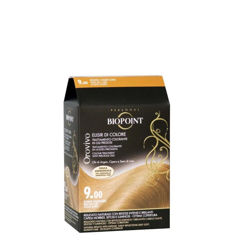 Biopoint Orovivo Elisir di Colore - N.9.00 Biondo Chiarissimo - immagine 1