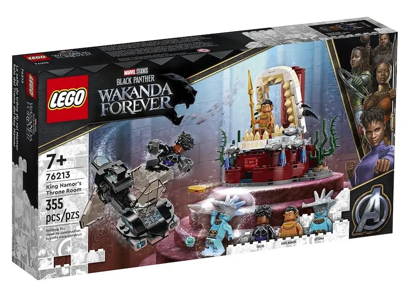 Lego® Marvel La stanza del trono di Re Namor 76213 - immagine 1