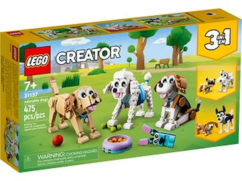 Lego® Creator 3in1 Adorabili cagnolini 31137 - immagine 1