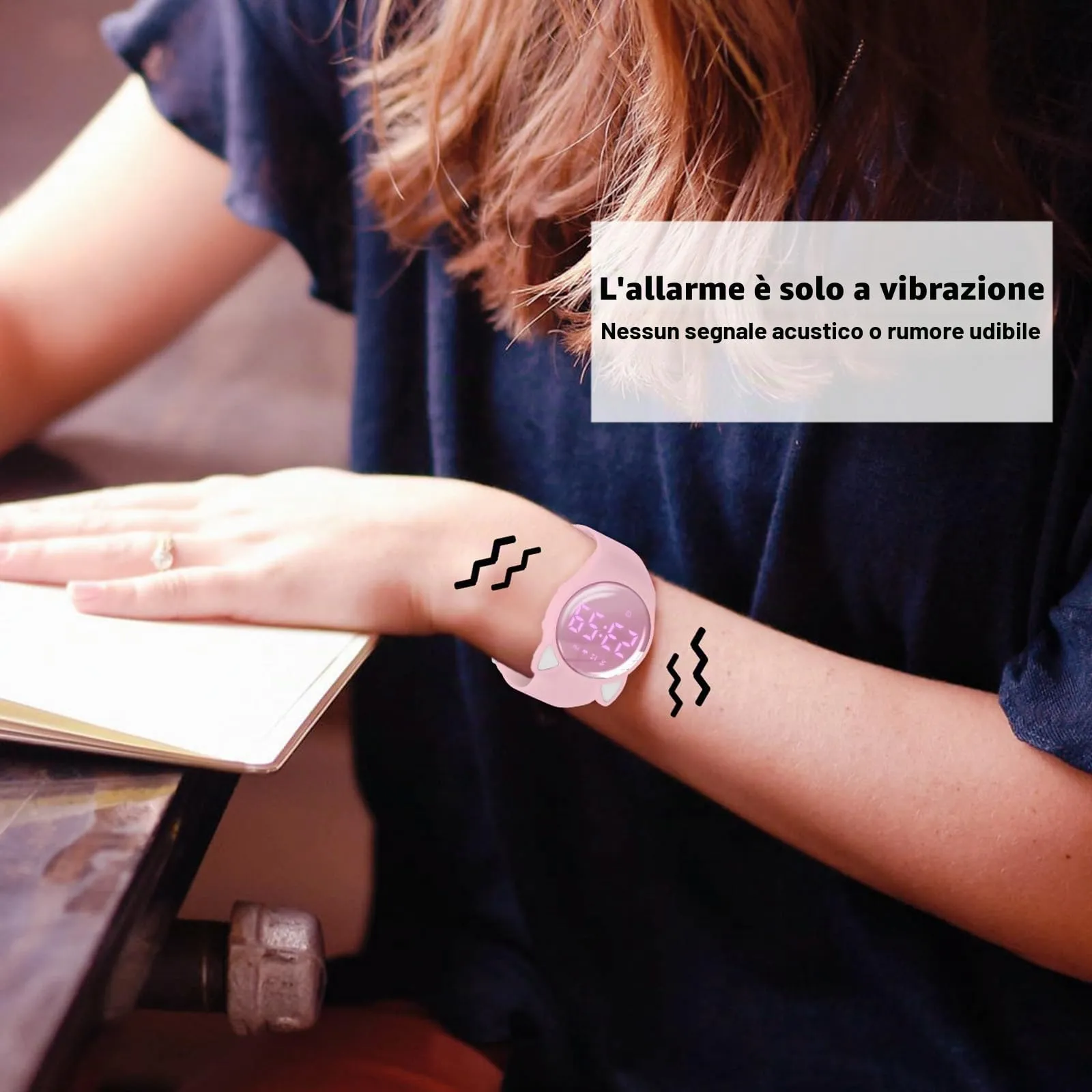 aswan watch Orologio Digitale Bambina Bambino con Contapassi,Calorie e Distanza senza App,Sveglia, Cronometro, Data, Luce-Orologio da polso Ragazza Ragazzo con Cinturino in Silicone - immagine 3