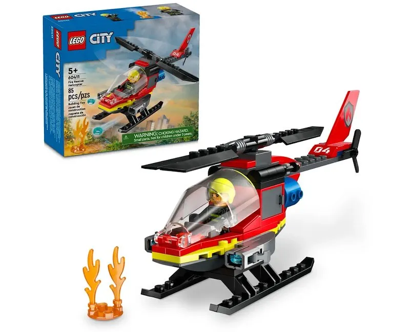 Lego® City Elicottero dei pompieri 60411 - immagine 1