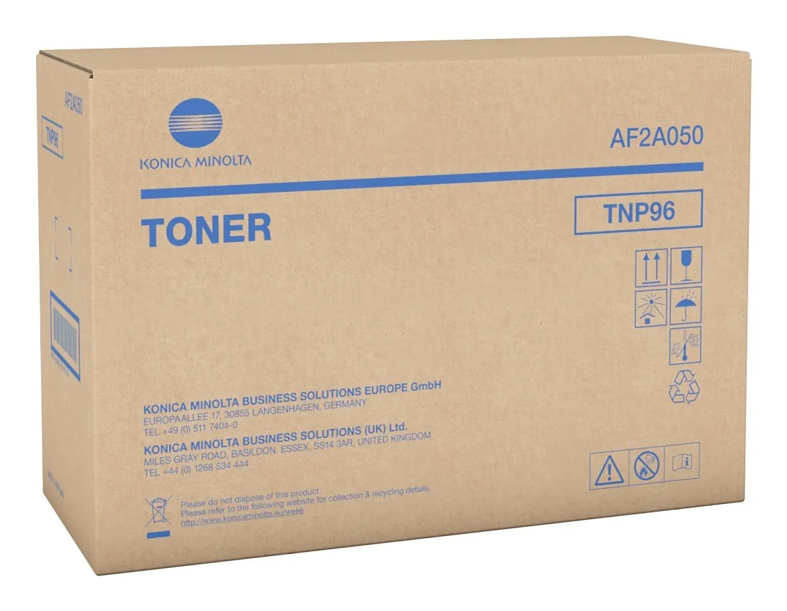 ORIGINALE Konica Minolta toner nero AF2A050 TNP-96 18000 pagine - immagine 1