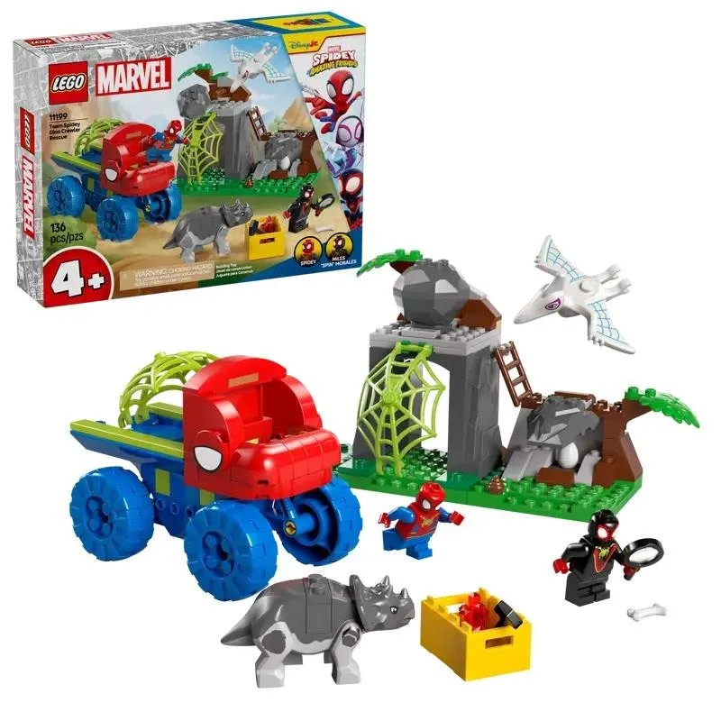 Lego Team Spidey: Salvataggio Su Dino-Ruspa - 11199 - immagine 1