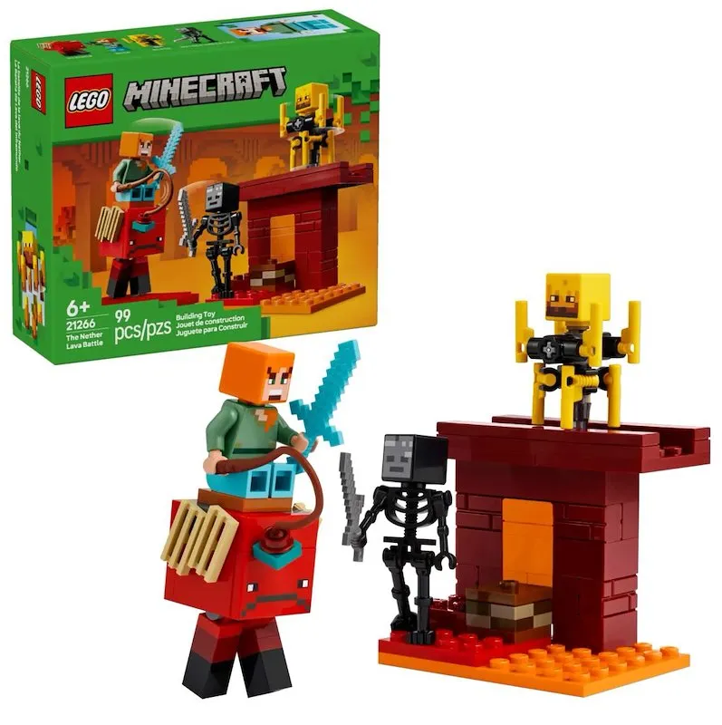 Lego Minecraft La Battaglia sul ponte del Nether 21266 - immagine 1
