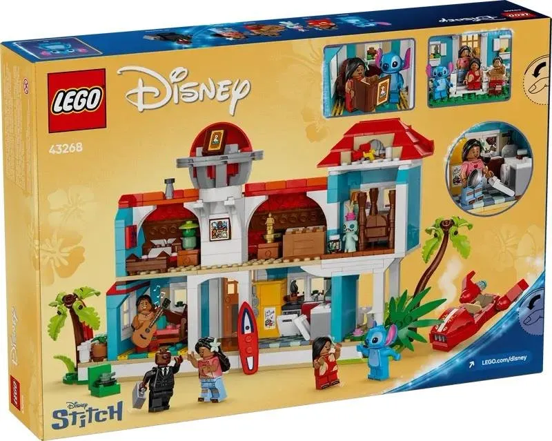 Lego Disney Casa Sulla Spiaggia di Lilo e Stitch 43268 - immagine 1