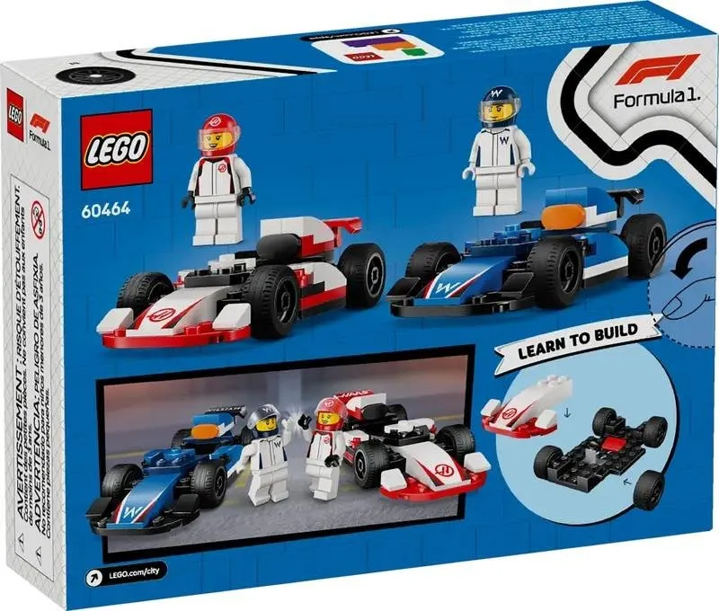 Lego® MONOPOSTO WILLIAMS RACING E HAAS FI- 60640 - immagine 1
