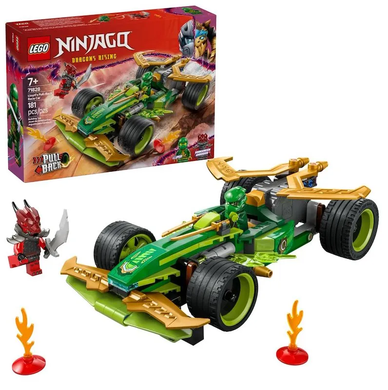 Lego® NINJAGO Racer pull-back di Lloyd 71828 - immagine 1