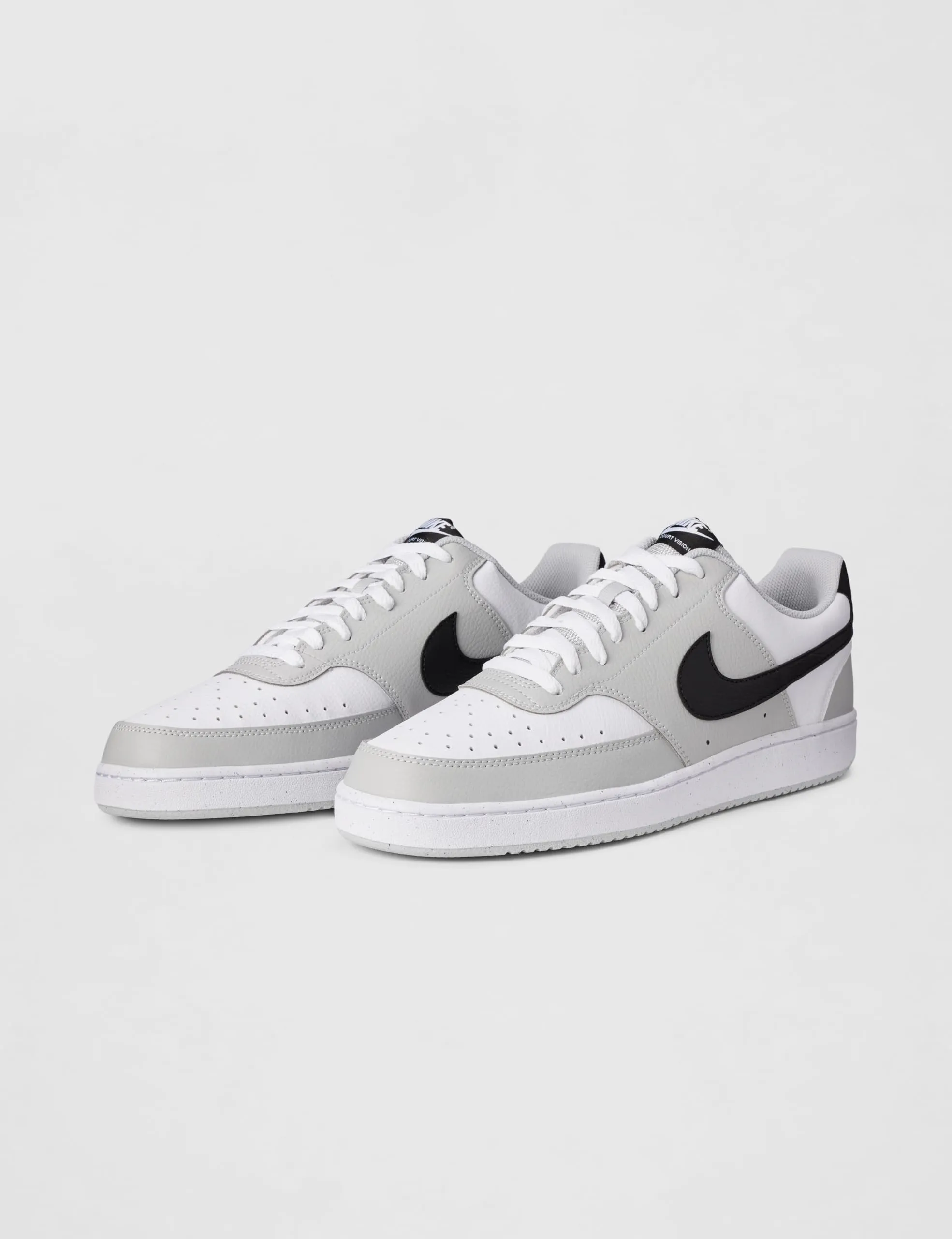 Nike Scarpa Court Vision Low da Uomo, Grey Fog/Black-White, 49.5 EU - immagine 6