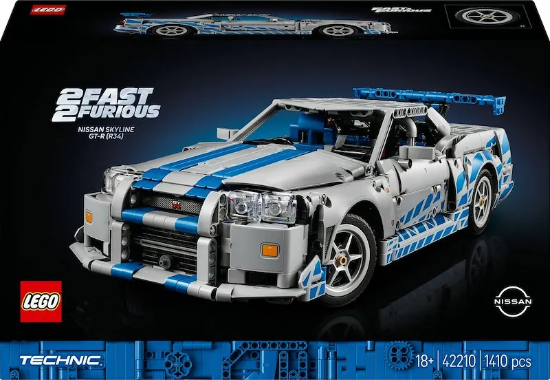 Lego® Auto Nissan Skyline GT-R (R34) 2 Fast 2 Furious 42210 - immagine 1