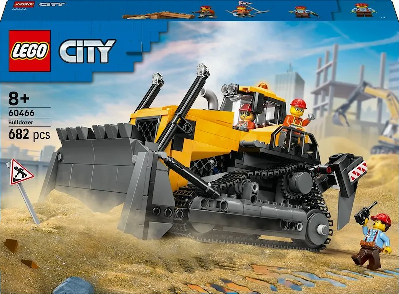 Lego® Bulldozer giallo 60466 - immagine 1