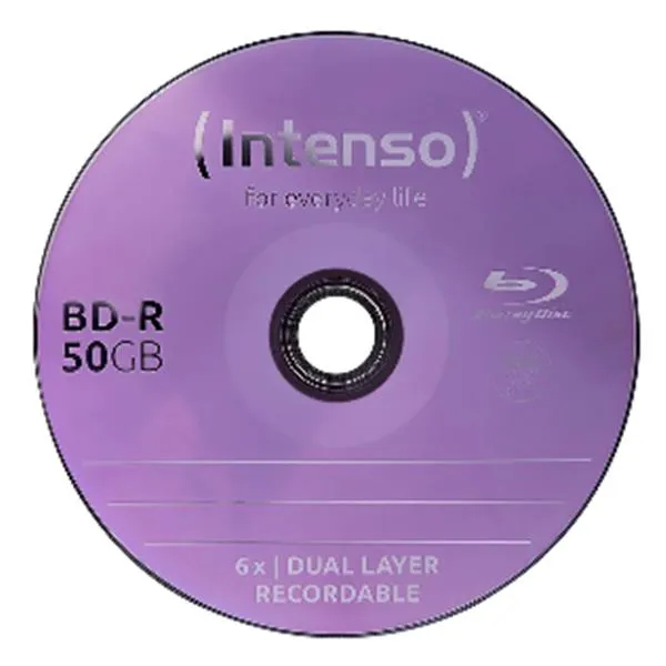 Intenso Bd-R Printable 50GB 25 Cake Box 5101124 - immagine 1