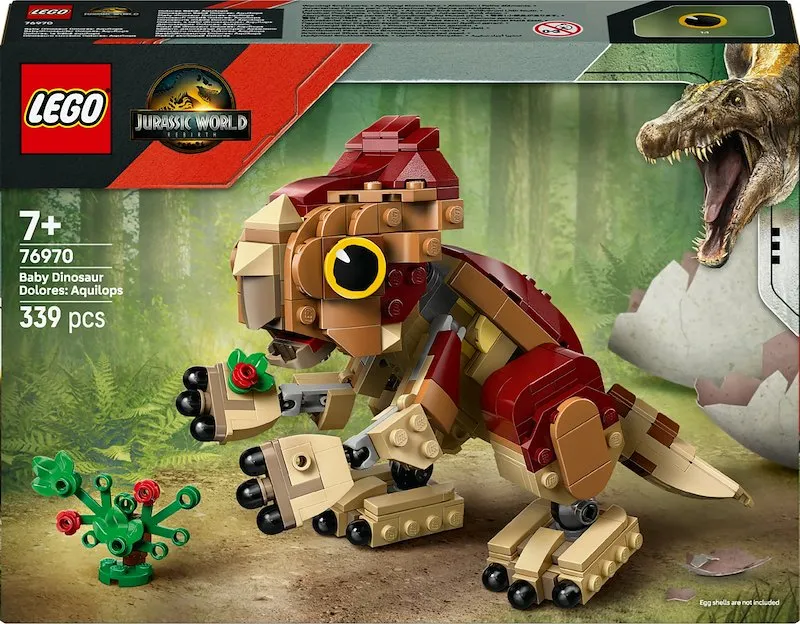 Lego® Dinosauro cucciolo Dolores: Aquilops 76970 - immagine 1