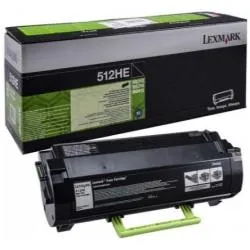 Lexmark 512HE Cartuccia Corporate Ad Alta Resa (5K) 51F2H0E - immagine 1