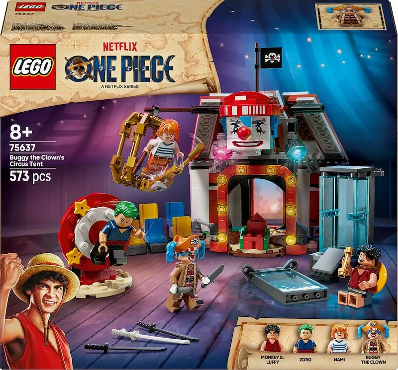 Lego LA TENDA DEL CIRCO DI BAGY IL CLOWN 75637 - immagine 1