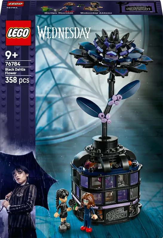 Lego Fiore di dalia nero 76784 - immagine 1